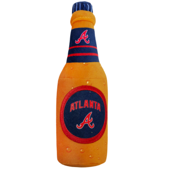 Atlanta Braves- Plush Bottle Toy